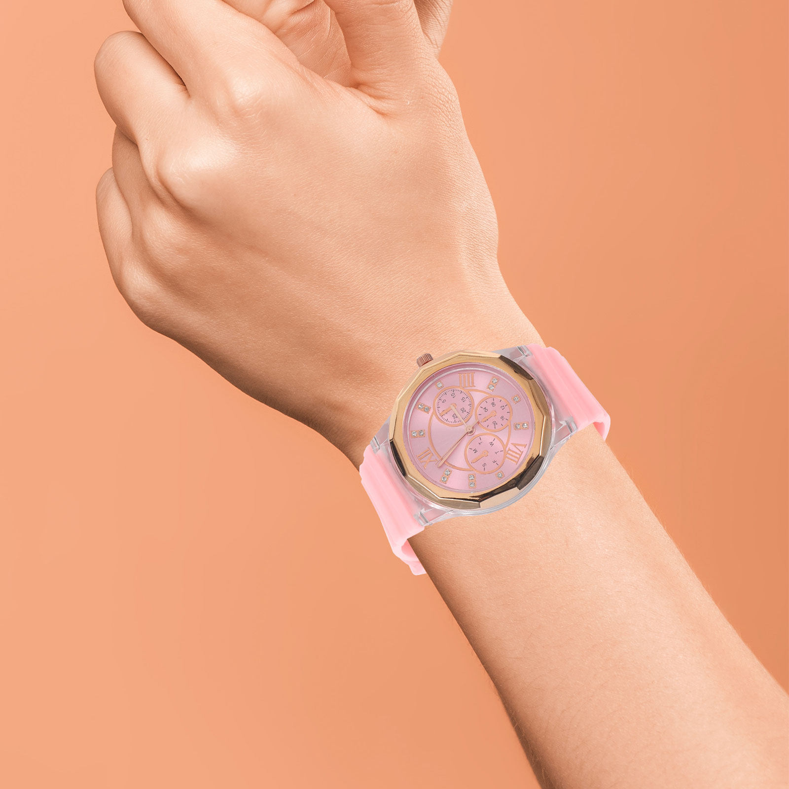 Luxury Watch Gift For Her - Jam Tangan Kuarsa Motif Kupu-Kupu untuk
