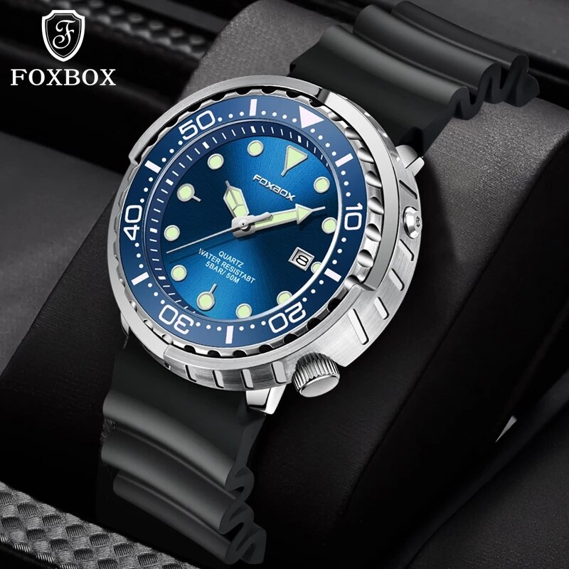 Luxury Watch Maker - Jam tangan kuarsa kasual pria, arloji