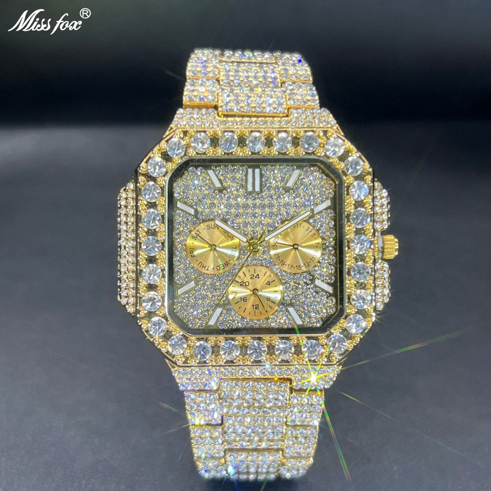 Luxury Watch Iceberg - Jam Tangan Mewah MISSFOX untuk Pria