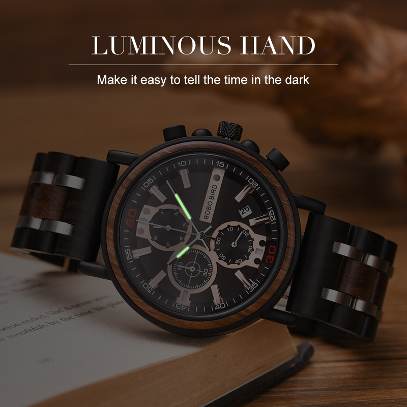 Jam Tangan Kayu BOBO BIRD Masc - Luxury Watch Magazine ulasan dan harga