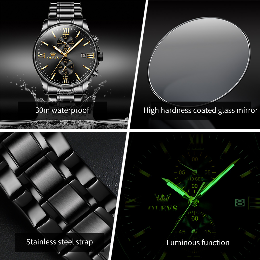OLEVS 2886 jam tangan kuarsa u - Luxury Watch Maker ulasan dan harga