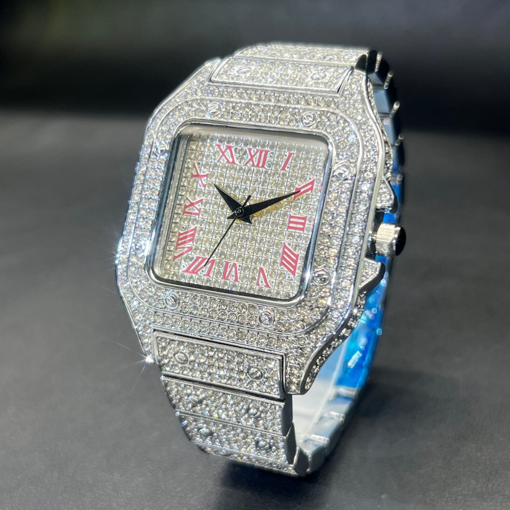 Jam Tangan Pria MISSFOX Iced O - Luxury Watch Iceberg ulasan dan harga