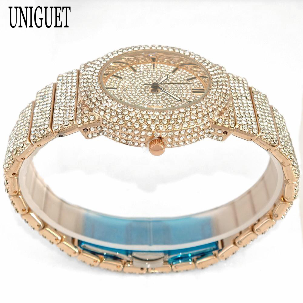 Jam Tangan Pria UNIGUET 2025,  - Luxury Watch Iceberg ulasan dan harga