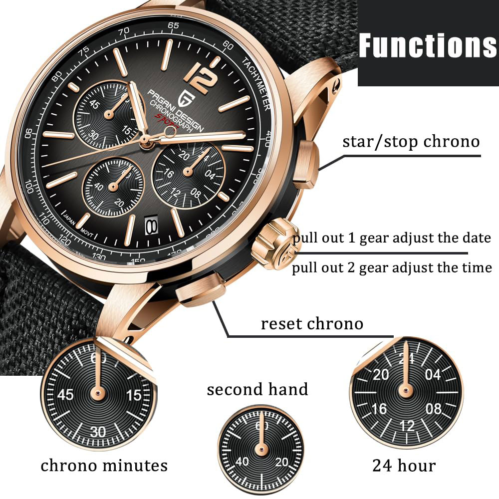 PAGANI DESIGN Jam Tangan Pria  - Luxury Watch Maker ulasan dan harga