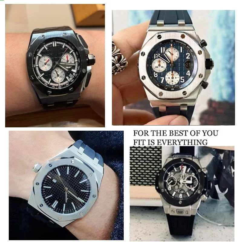 Tali jam tangan karet silikon  - Audemars Piguet Watch Royal Oak ulasan dan harga
