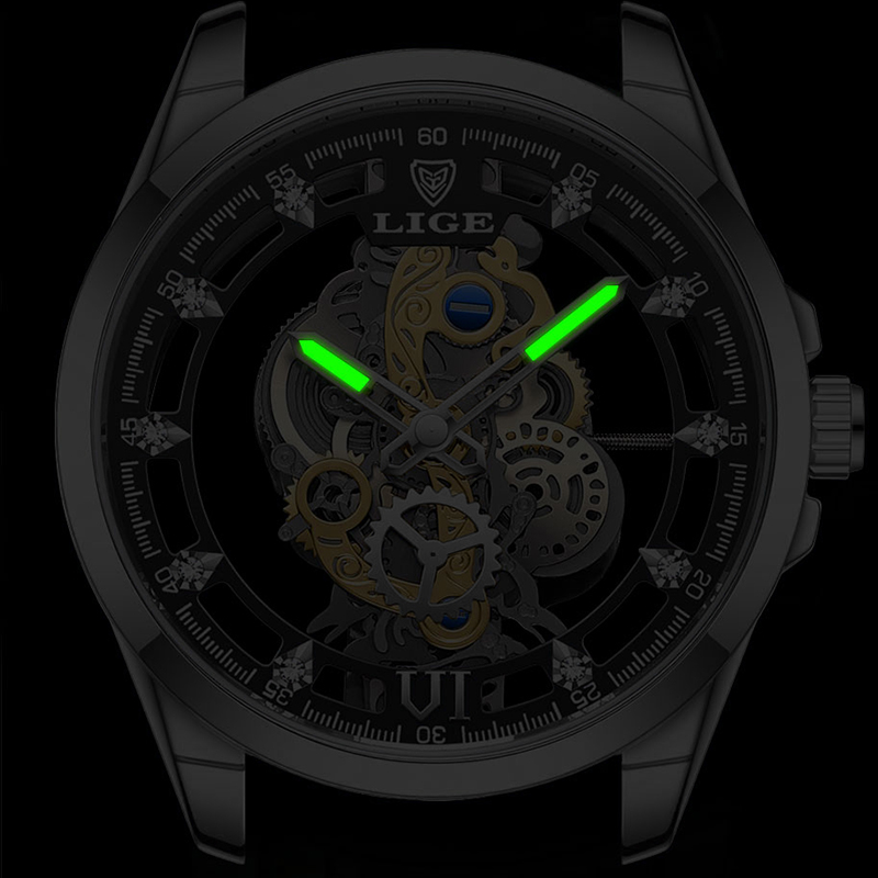 Jam Tangan Pria Mewah LIGE Fas - Luxury Watch Top 10 ulasan dan harga