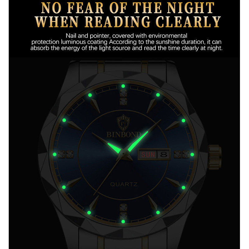 BINBONG jam tangan bisnis pria - Luxury Watch Top 10 ulasan dan harga