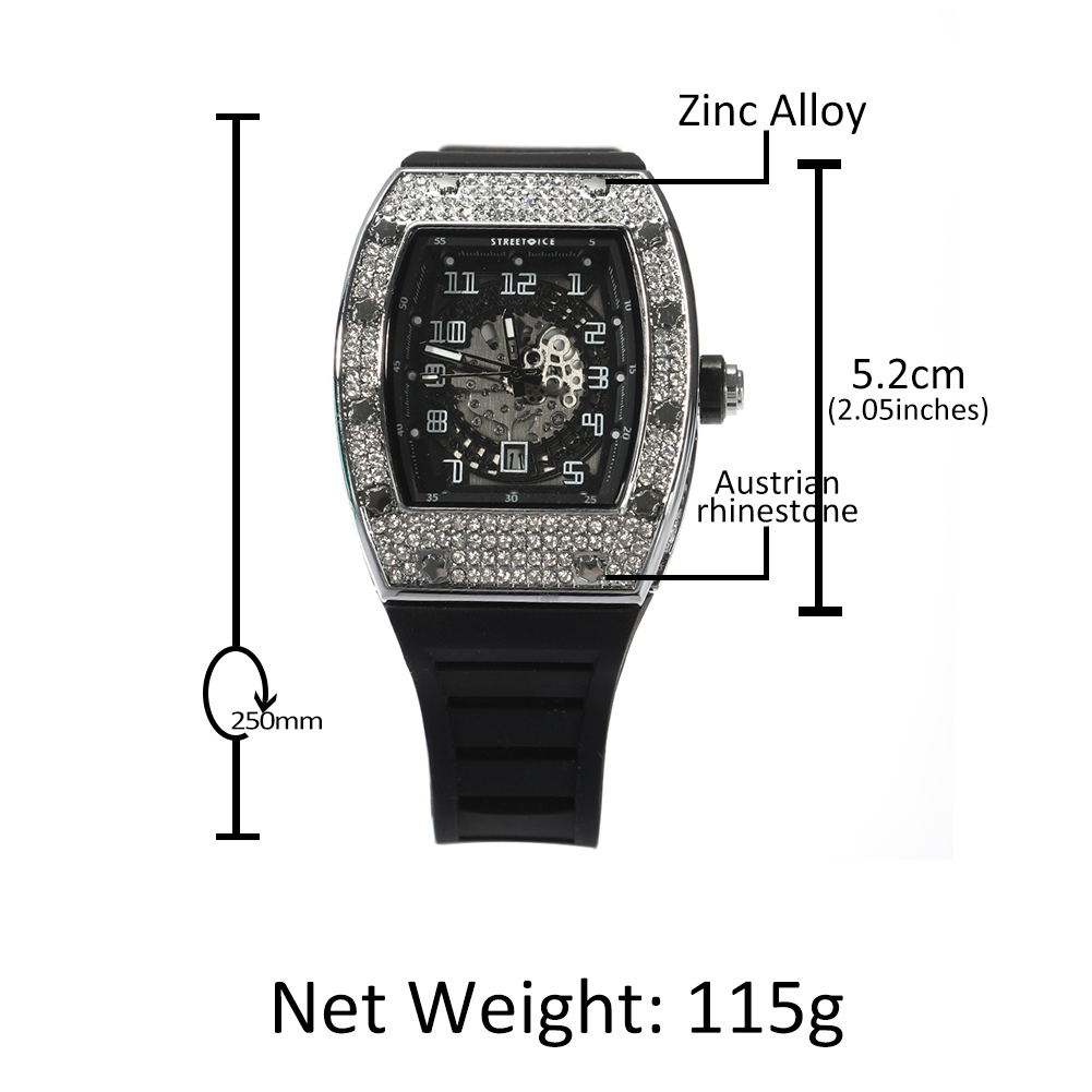 Jam Tangan Pria Hip Hop Es Per - Luxury Watch Iceberg ulasan dan harga