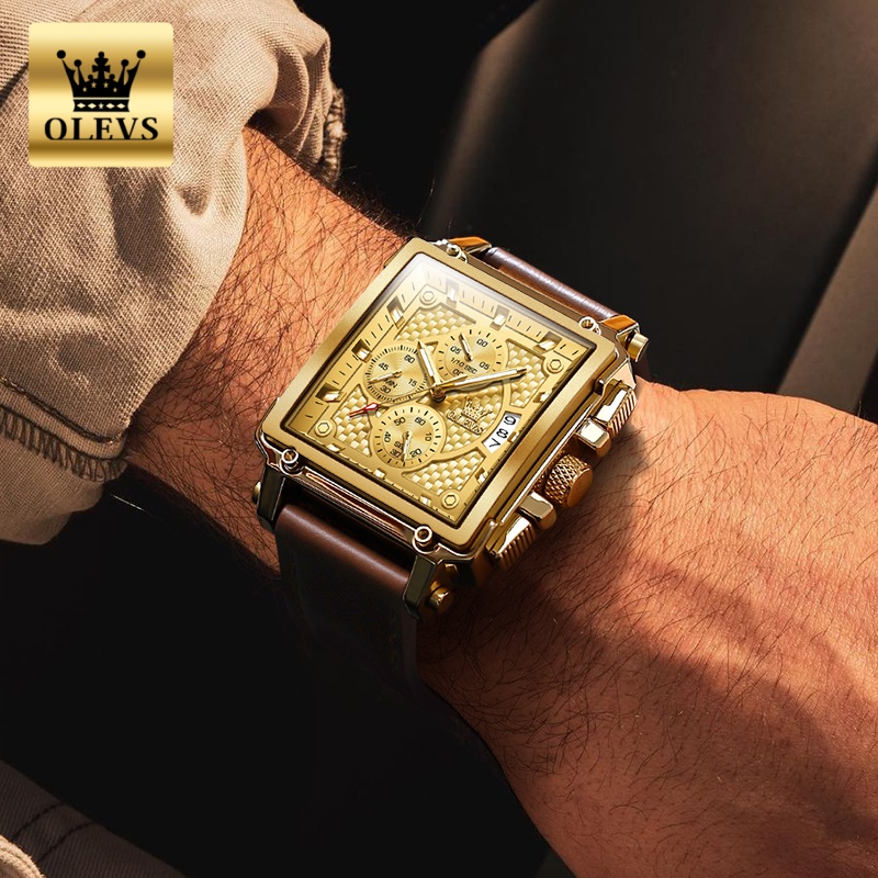 Jam Tangan Pria Merek OLEVS Ta - Luxury Watch Maker ulasan dan harga